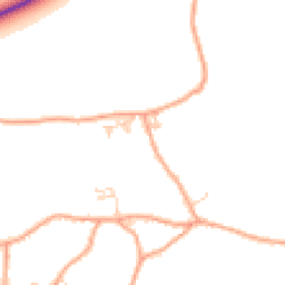 Daytime road noise heatmap for SO24 0DL