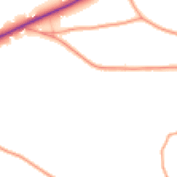 Daytime road noise heatmap for SO24 0EF
