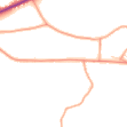 Daytime road noise heatmap for SO24 0EQ