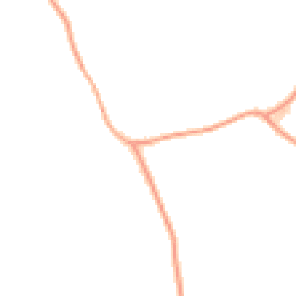 Daytime road noise heatmap for SO24 0HJ