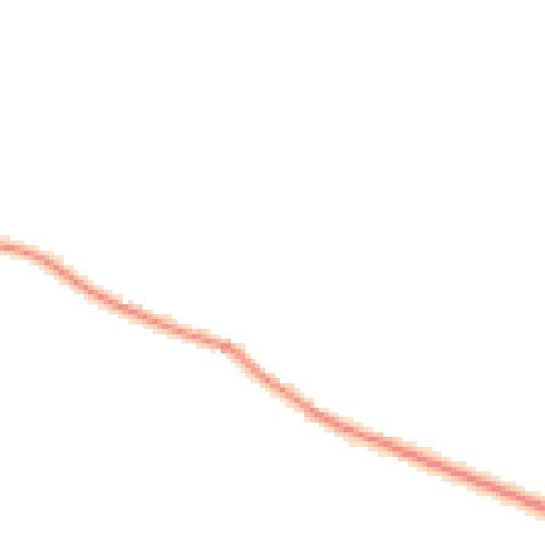 Night-time road noise heatmap for SO24 0JE