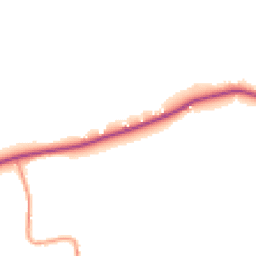 Daytime road noise heatmap for SO24 0JT