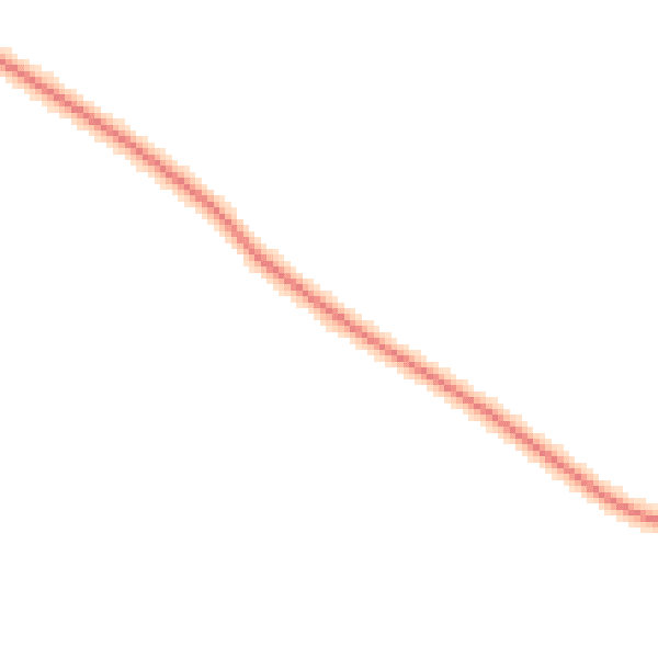 Night-time road noise heatmap for SO24 0LJ