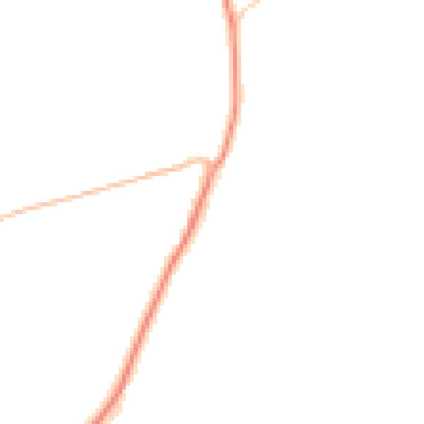 Daytime road noise heatmap for SO24 0NZ