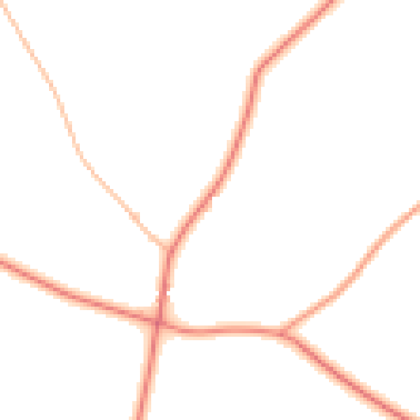 Daytime road noise heatmap for SO24 0PD