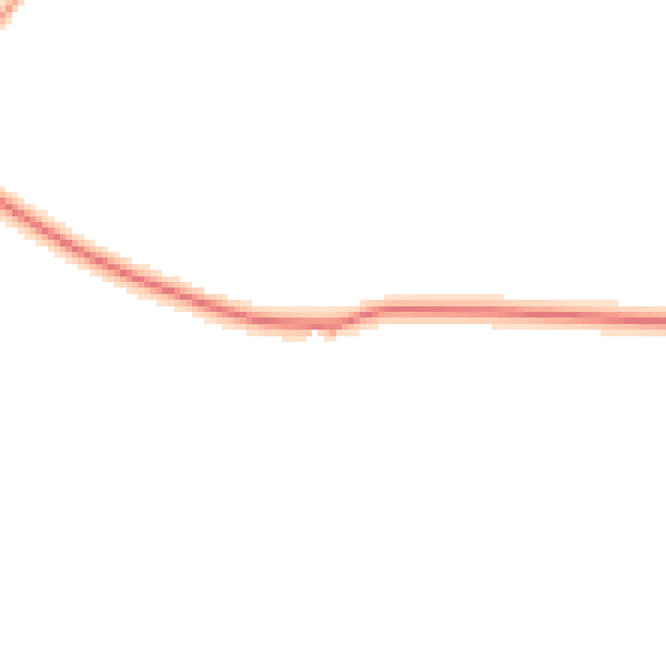 Daytime road noise heatmap for SO24 0PF
