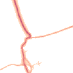 Daytime road noise heatmap for SO24 0PW