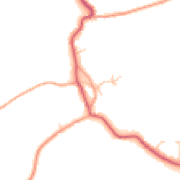 Daytime road noise heatmap for SO24 0PX