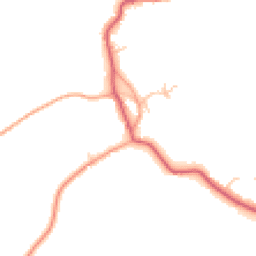 Daytime road noise heatmap for SO24 0PZ