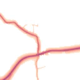 Daytime road noise heatmap for SO24 0QG