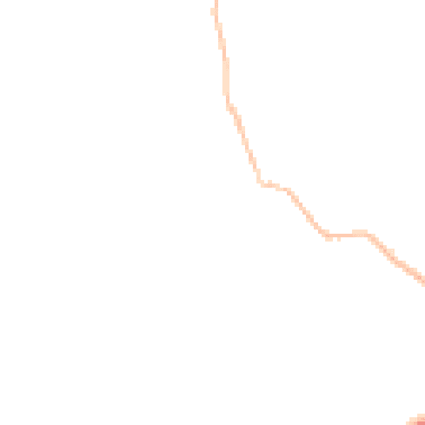 Night-time road noise heatmap for SO24 0QQ
