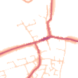 Daytime road noise heatmap for SO24 9AL