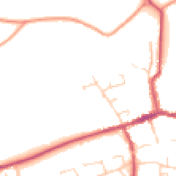 Daytime road noise heatmap for SO24 9BG
