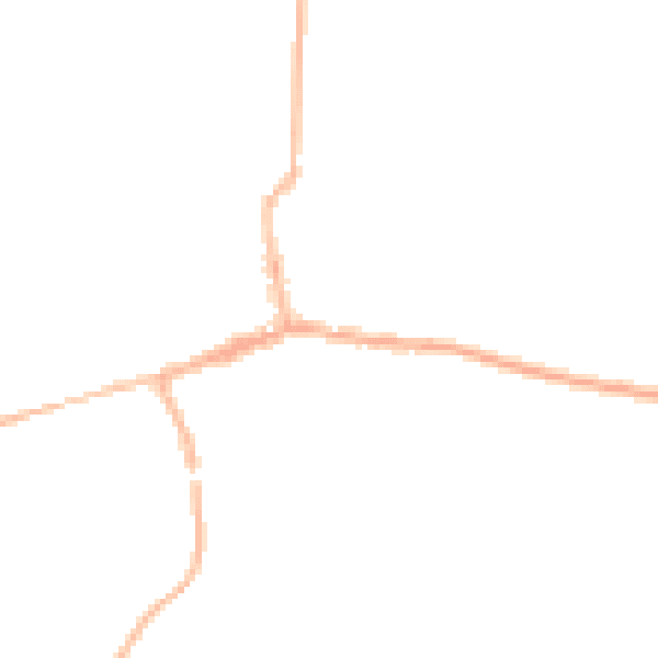 Night-time road noise heatmap for SO24 9EE