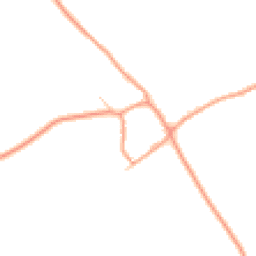 Daytime road noise heatmap for SO24 9RD