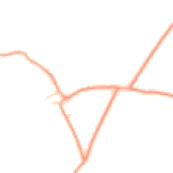 Daytime road noise heatmap for SO24 9RP