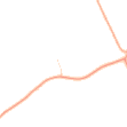 Daytime road noise heatmap for SO24 9TU