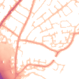 Daytime road noise heatmap for SO30 0AE