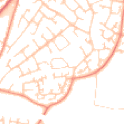 Daytime road noise heatmap for SO30 0AN