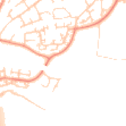Daytime road noise heatmap for SO30 0AW