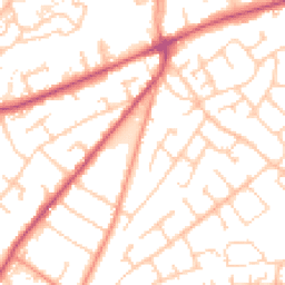Daytime road noise heatmap for SO30 0BP