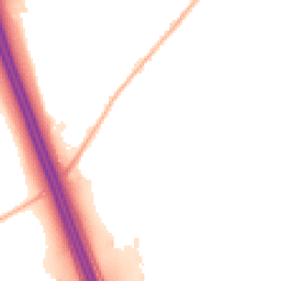Night-time road noise heatmap for SO30 0DB