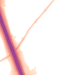 Night-time road noise heatmap for SO30 0DD