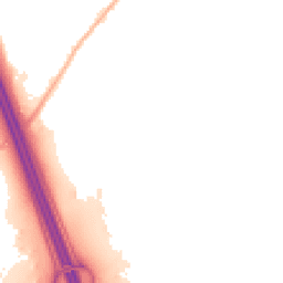 Night-time road noise heatmap for SO30 0DF