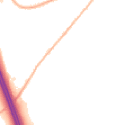 Night-time road noise heatmap for SO30 0DJ