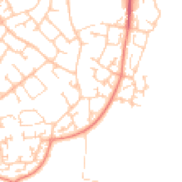 Daytime road noise heatmap for SO30 0FD