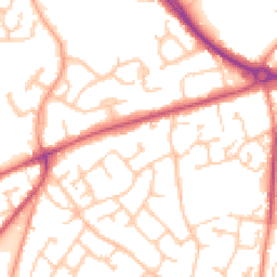 Daytime road noise heatmap for SO30 0FE