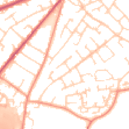 Daytime road noise heatmap for SO30 0LP