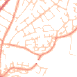 Daytime road noise heatmap for SO30 0NX
