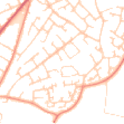 Daytime road noise heatmap for SO30 0QW