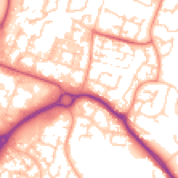 Daytime road noise heatmap for SO30 2AR