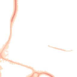 Night-time road noise heatmap for SO30 2AZ