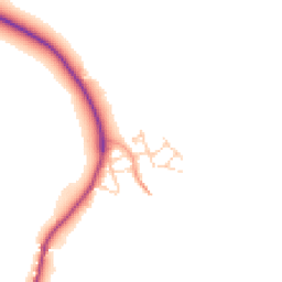 Daytime road noise heatmap for SO30 2BS