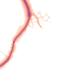 Daytime road noise heatmap for SO30 2DA