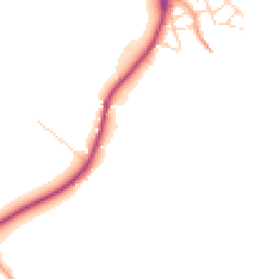 Daytime road noise heatmap for SO30 2DW
