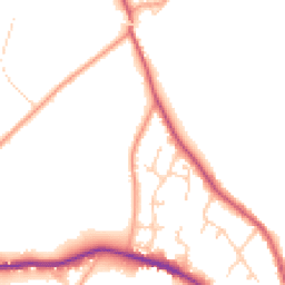 Daytime road noise heatmap for SO30 2EH
