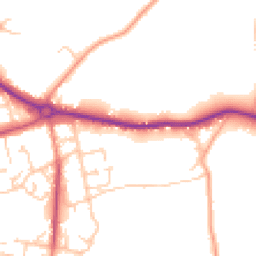 Daytime road noise heatmap for SO30 2EU