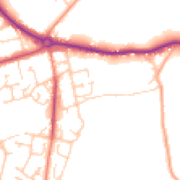 Daytime road noise heatmap for SO30 2FR