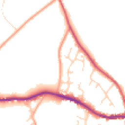 Daytime road noise heatmap for SO30 2FS