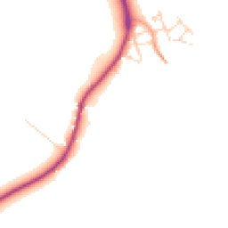 Daytime road noise heatmap for SO30 2GN