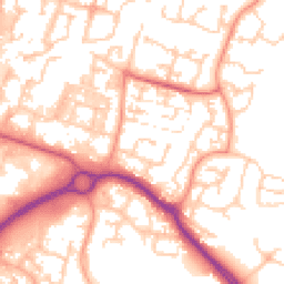 Daytime road noise heatmap for SO30 2GQ