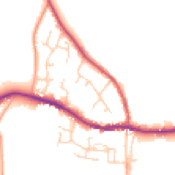 Daytime road noise heatmap for SO30 2GS