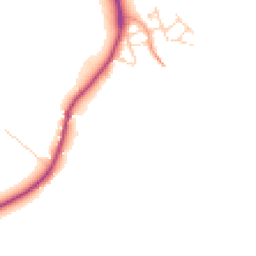 Daytime road noise heatmap for SO30 2GZ