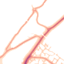Daytime road noise heatmap for SO30 2HL