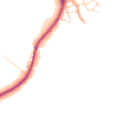 Daytime road noise heatmap for SO30 2HN