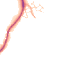 Daytime road noise heatmap for SO30 2HW